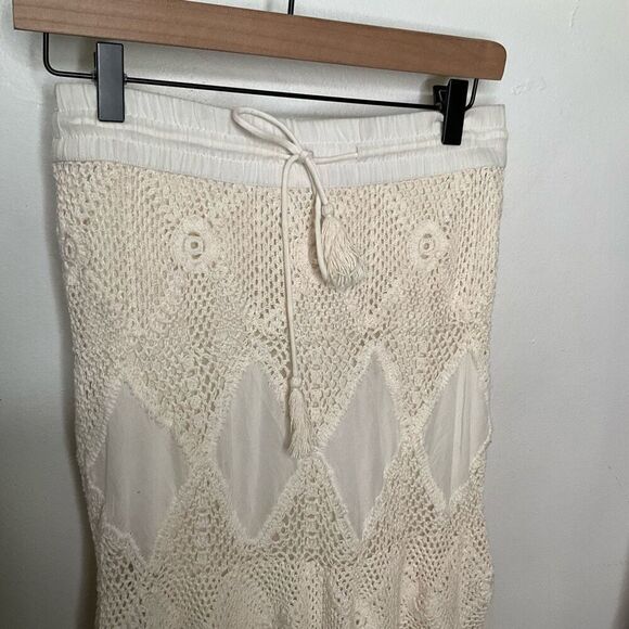 Helen Jon Scallop Crochet Maxi Skirt/Bandeau Dress - Picture 8 of 11
